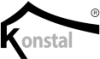 Logo firmy Konstal - producent  garaży blaszanych i bram garażowych