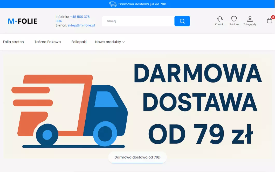 Zrzut ekranu strony